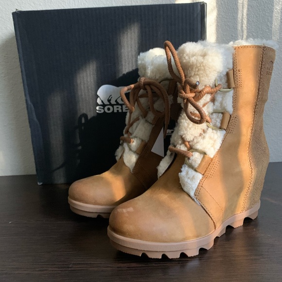 Sorel Joan of arctic wedge II shearling boots - Picture 4 of 7